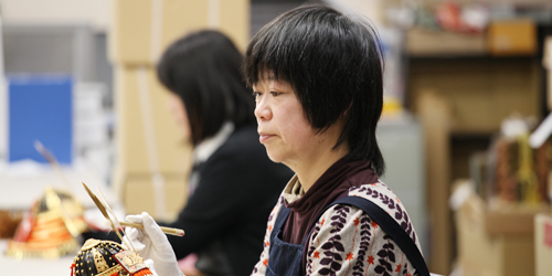 想いをこめた検品