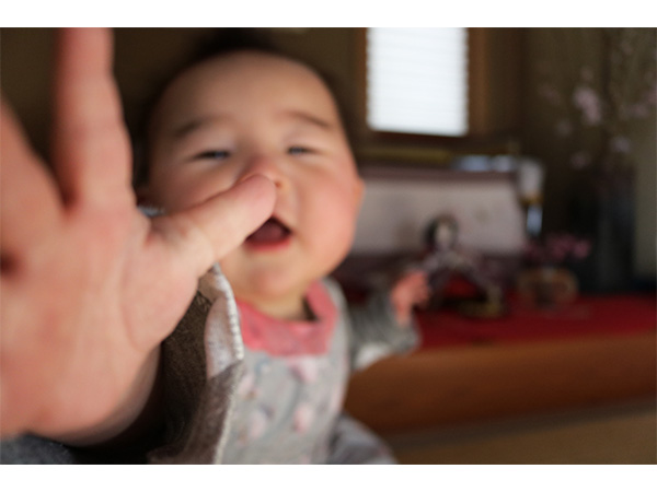  華瑠ちゃん 桃の笑顔の季節