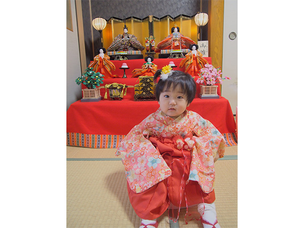  朱莉ちゃん 私のお雛様