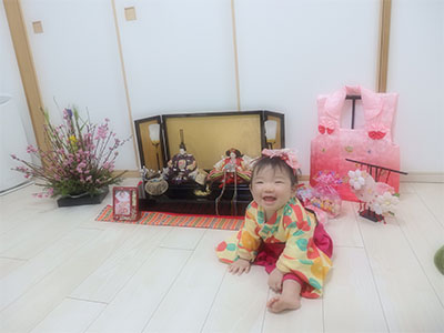 朔羽(さくは)ちゃん